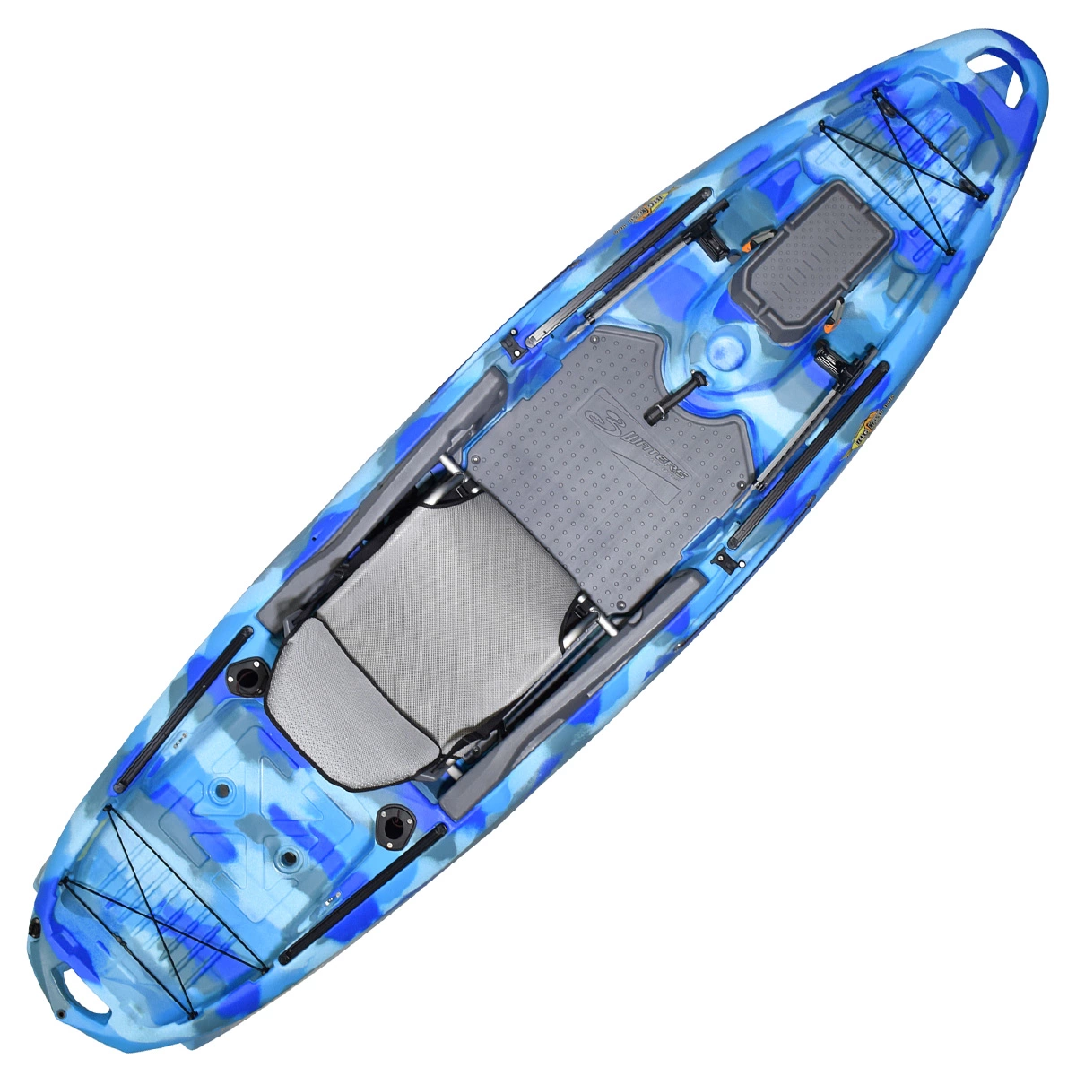 3 Waters Kayaks 3 Waters Big Fish 105 Tri-Hull Fishing Kayak 3 3 Waters Kayaks 3 Waters Big Fish 105 Tri-Hull Fishing Kayak - Image 3