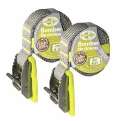 Sea To Summit Bomber Tie Down Straps Pair 2m
