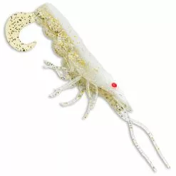 Chasebaits Curly Prawn Lure 10 Chasebaits Curly Prawn Lure -Fishing Rods Shop Curly Prawn Milk Flash 1200x1200 1