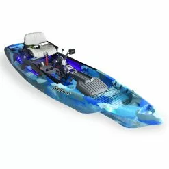 Feelfree Kayaks Feelfree Dorado 125 Overdrive Fishing Kayak -Fishing Rods Shop Feelfree Dorado Overdrive Ocean Camo 03 1200x1200 1