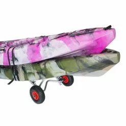 Freak Kayak Trolley Replacement Solid Wheels -Fishing Rods Shop Kayak trolley with two kayaks