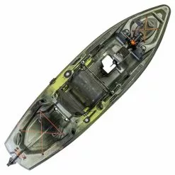 Old Town Topwater 106 PDL Angler Pedal Kayak 9 Old Town Topwater 106 PDL Angler Pedal Kayak -Fishing Rods Shop Old Town Topwater PDL Angler Kayak First light 04 800x800 1