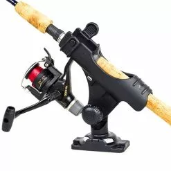 Railblaza Rod Holder R With StarPort HD Black -Fishing Rods Shop Railblaza RodHolder R spinning reel 800x800 2