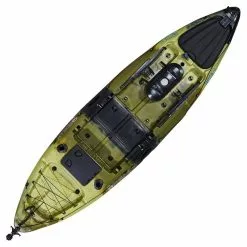Freak Torpedo 10 Angler Hi-Lo Fishing Kayak Package -Fishing Rods Shop Torpedo 10 Pro Angler Kayak Army Camo 01 800x800 1