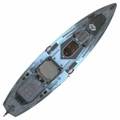 Vibe Kayaks Vibe Shearwater 125 Pedal Fishing Kayak -Fishing Rods Shop Vibe Shearwater 125 Slate Blue 1200x1200 1